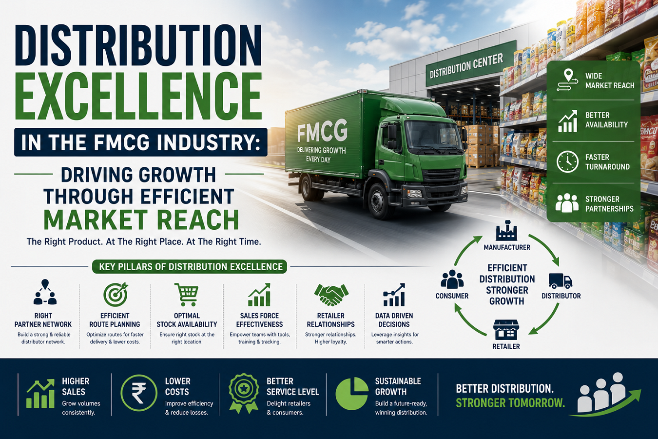 Distribution Excellence in the FMCG Industry: Driving Growth through Efficient Market Reach